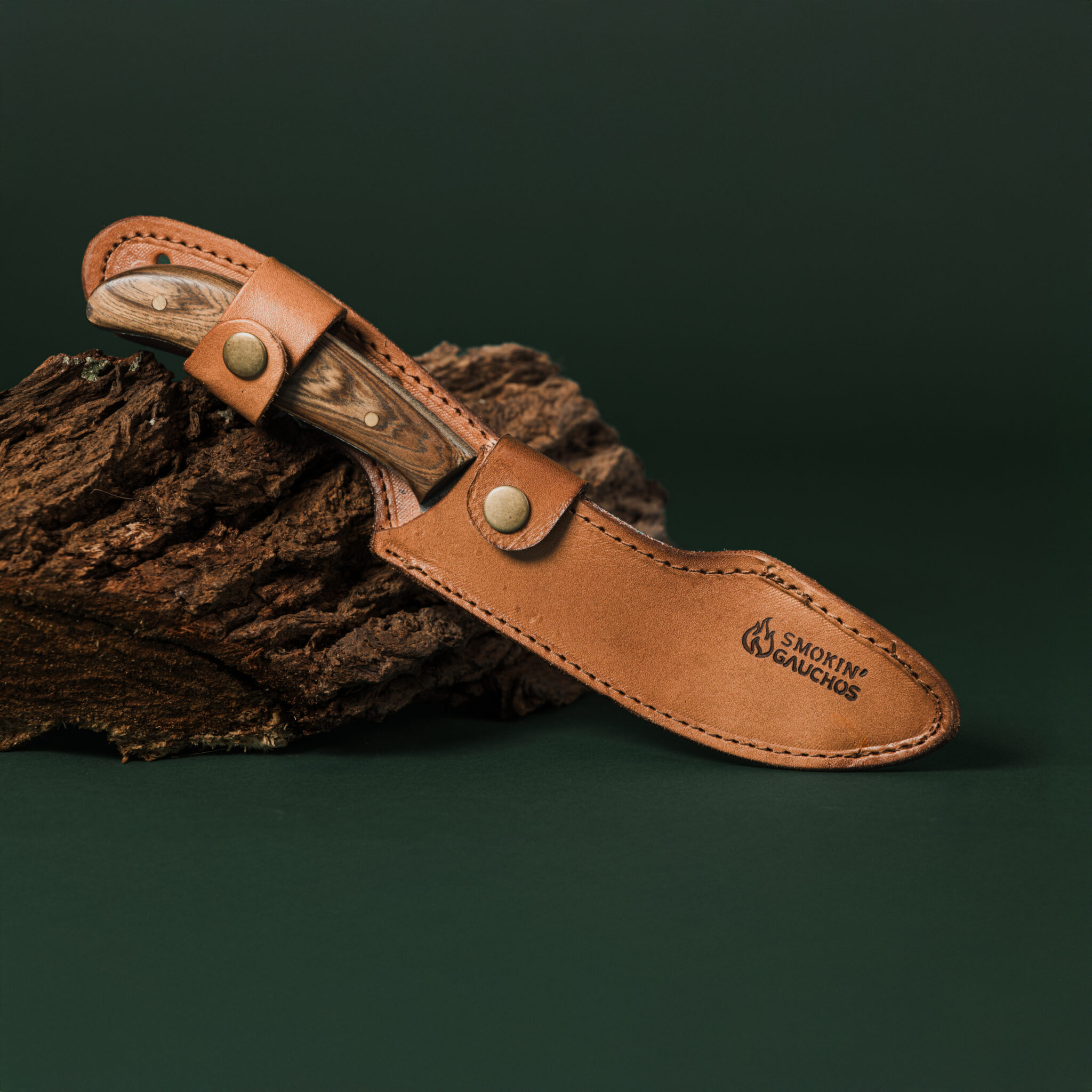 Smokin' Gauchos Handmade Stainless Steel Skinning Boning Hunting Knife Combination with Leather Sheath Smokin' Gauchos Handmade Stainless Steel Skinning Boning Hunting Knife Combination with Leather Sheath