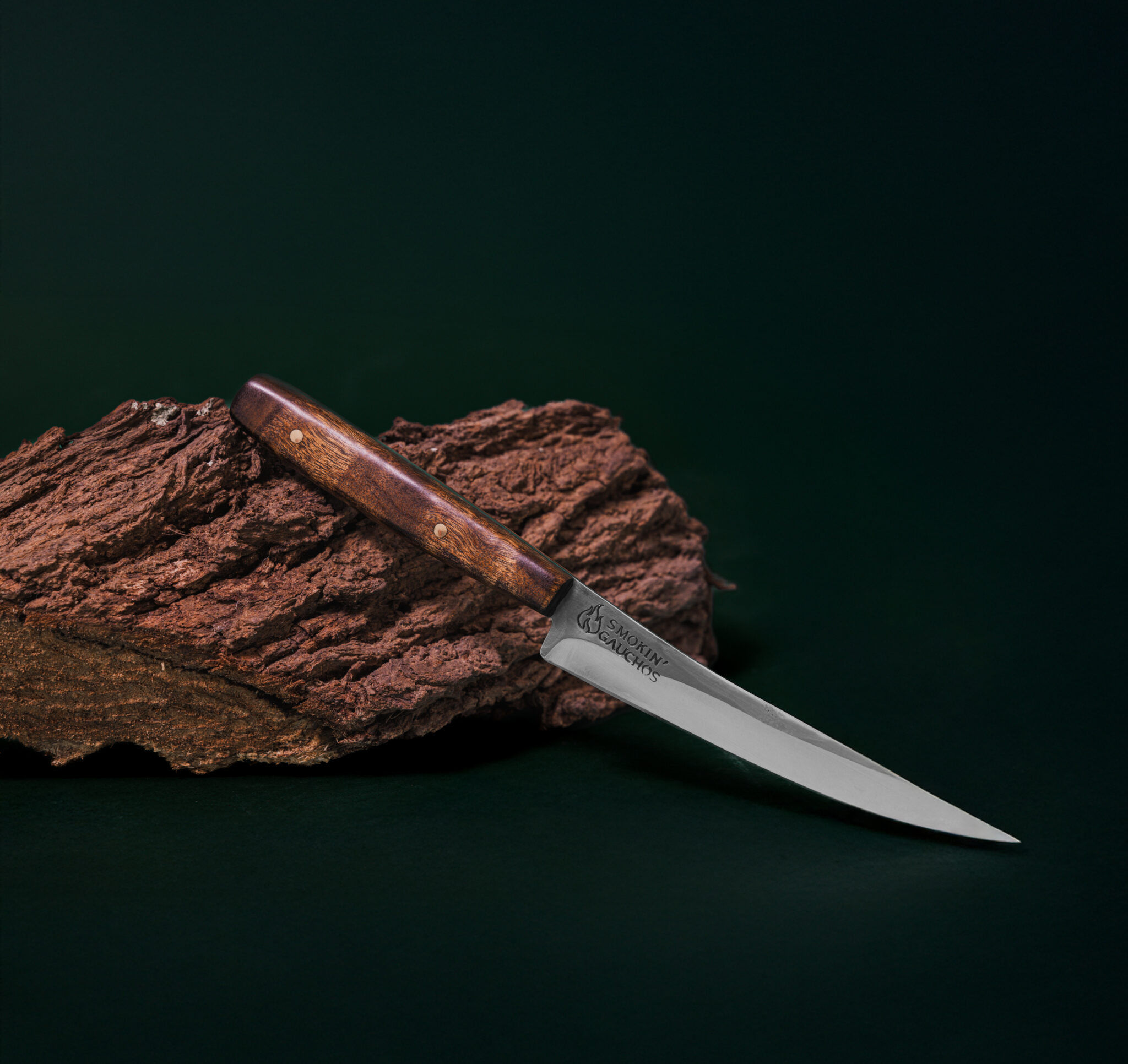 Smokin Gauchos Handmade Fillet Boning Utility Knife (6in)