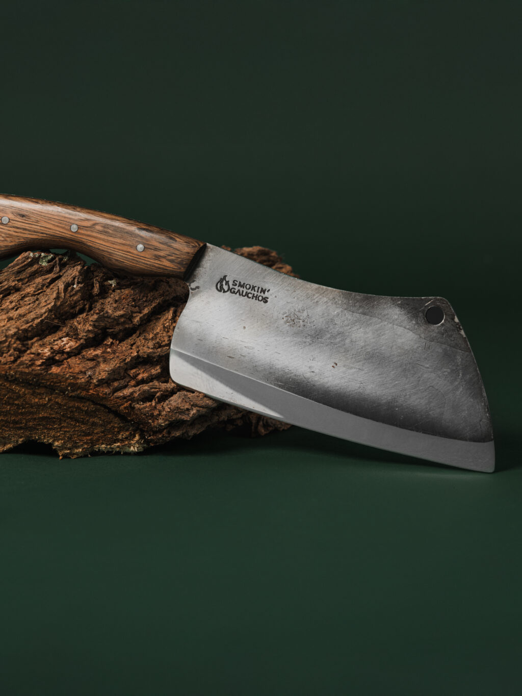 Smokin' Gauchos Handmade Cleaver 7.5in