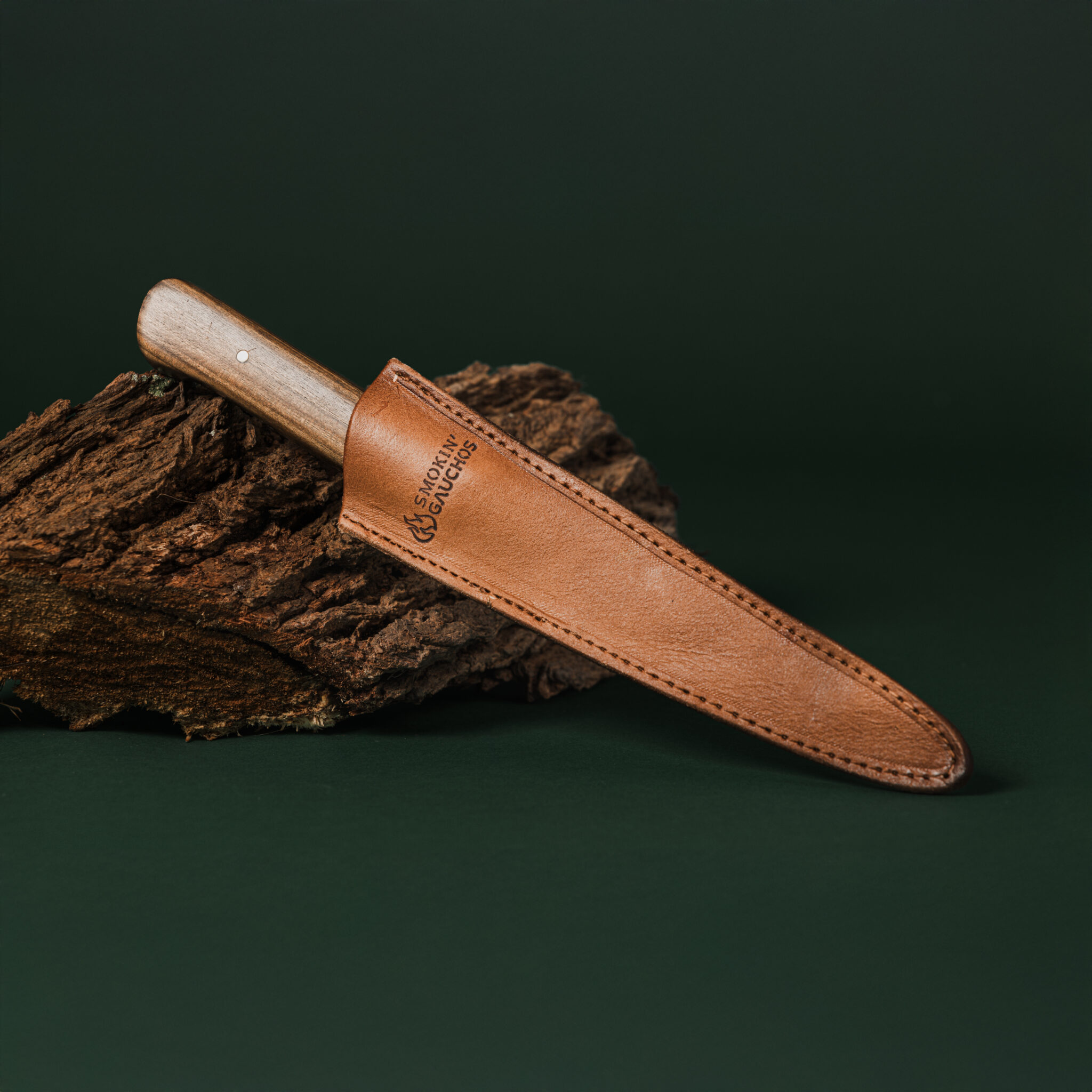 Smokin' Gauchos Handmade Fillet Boning Knife & Leather Sheath