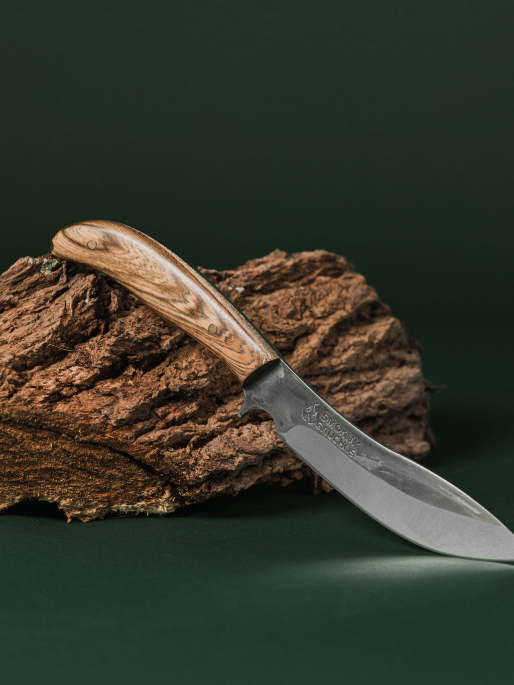 Smokin' Gauchos Handmade Stainless Steel Skinning Boning Hunting Knife Combination with Leather Sheath