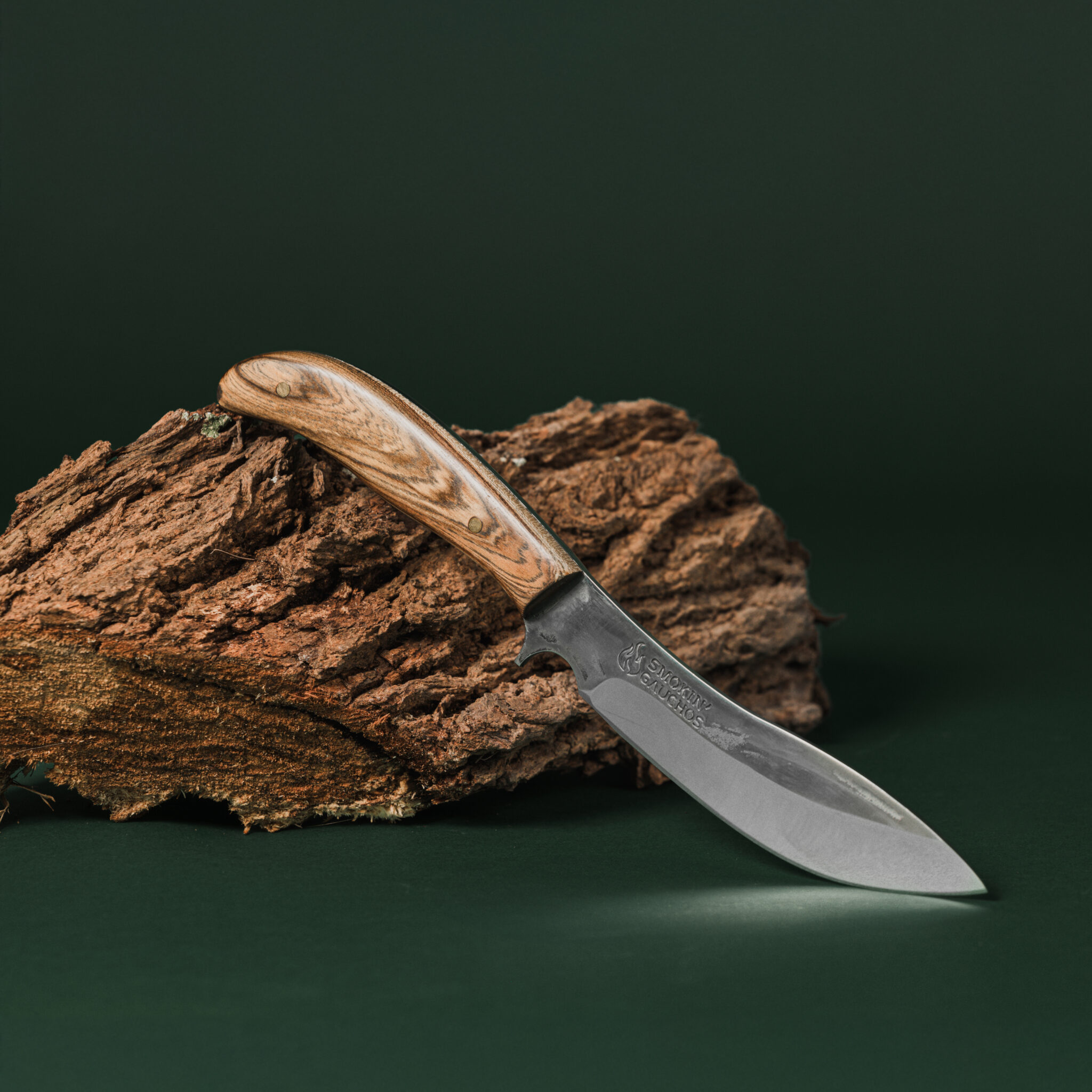 Smokin' Gauchos Handmade Stainless Steel Skinning Boning Hunting Knife Combination with Leather Sheath Smokin' Gauchos Handmade Stainless Steel Skinning Boning Hunting Knife Combination with Leather Sheath