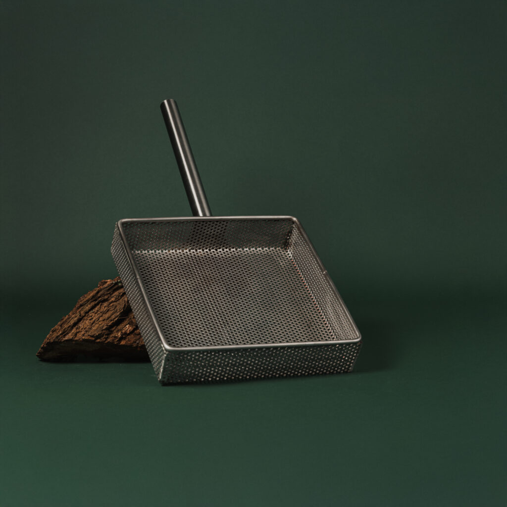 smokin gauchos handmade woodfire cooking basket stainless steel 3