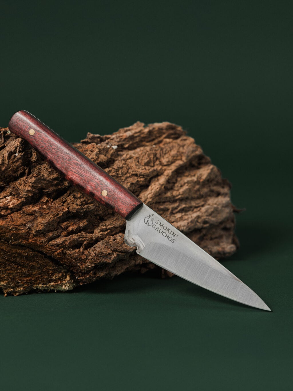 Smokin' Gauchos Petty Knife Paring Handmade & Leather Sheath (Small) Handmade Artisan Knives