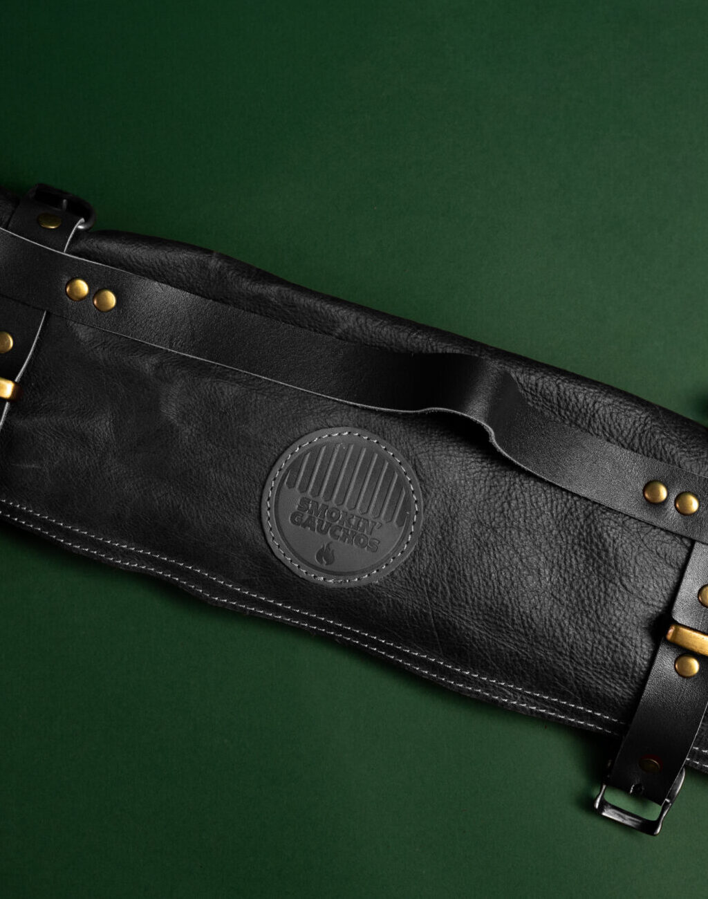 Handmade Leather Knife Roll (2)