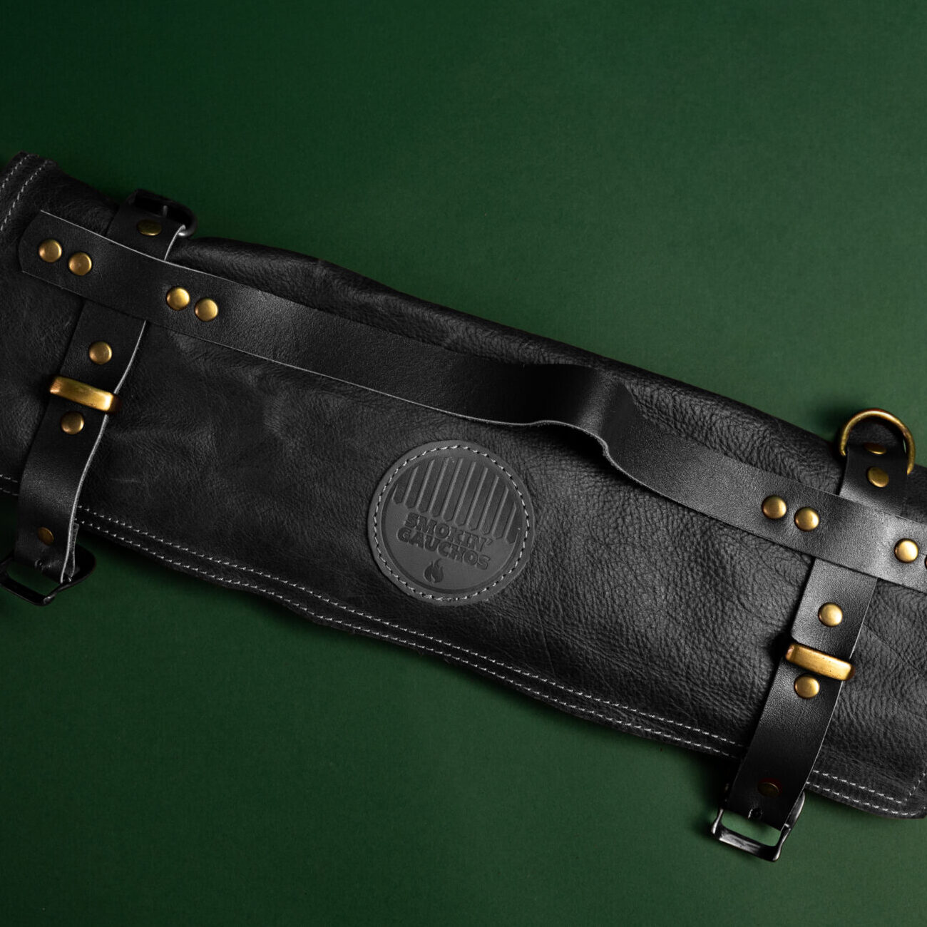 Handmade Leather Knife Roll (2)