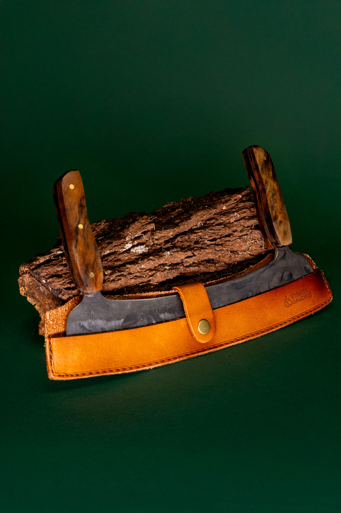 Handmade Rocking Knife and Pizza Cutter (1) Handmade Rocking Knife and Pizza Cutter (1)