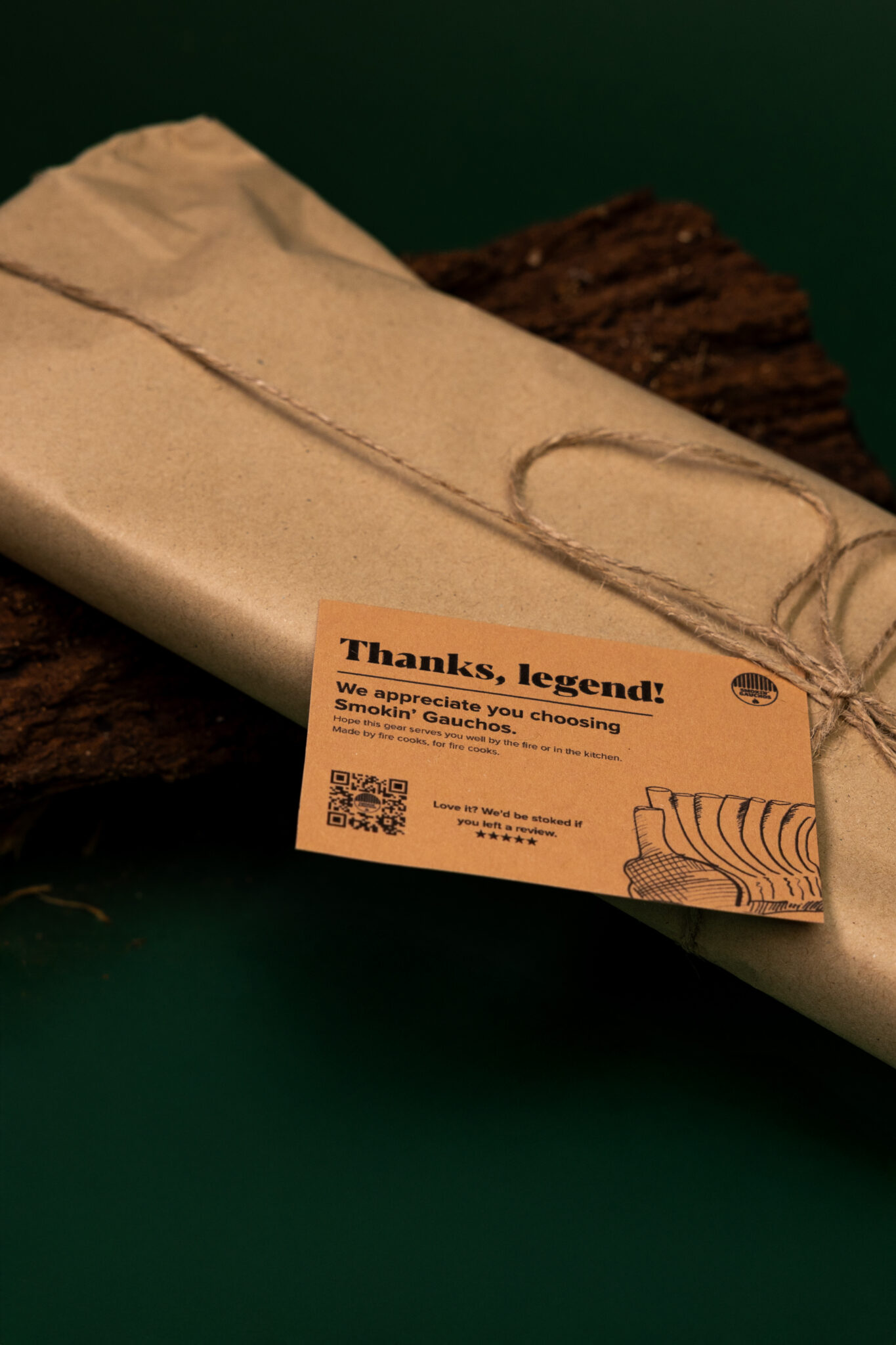 Magnetic Wooden Knife Holder (2)