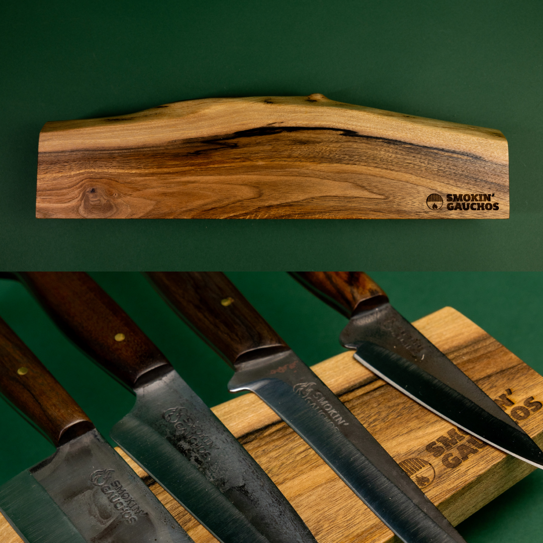 Magnetic Wooden Knife Holder (5)