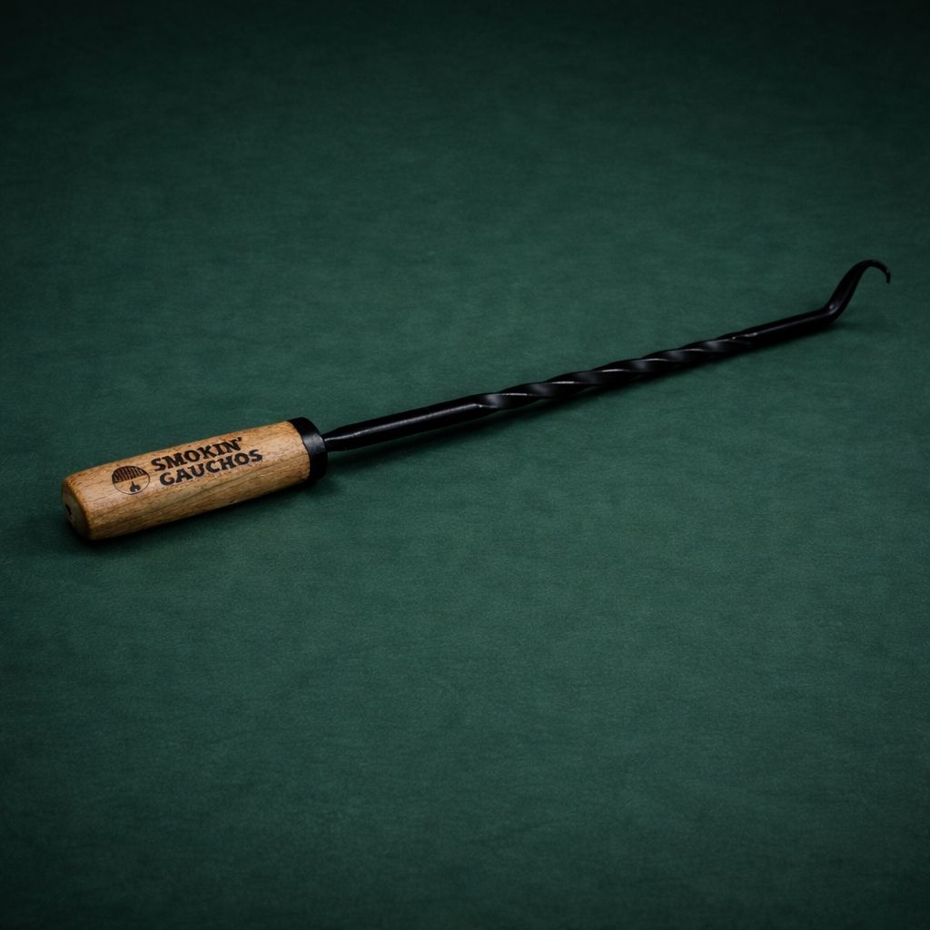 Hand Forged Meat Hook Flipper