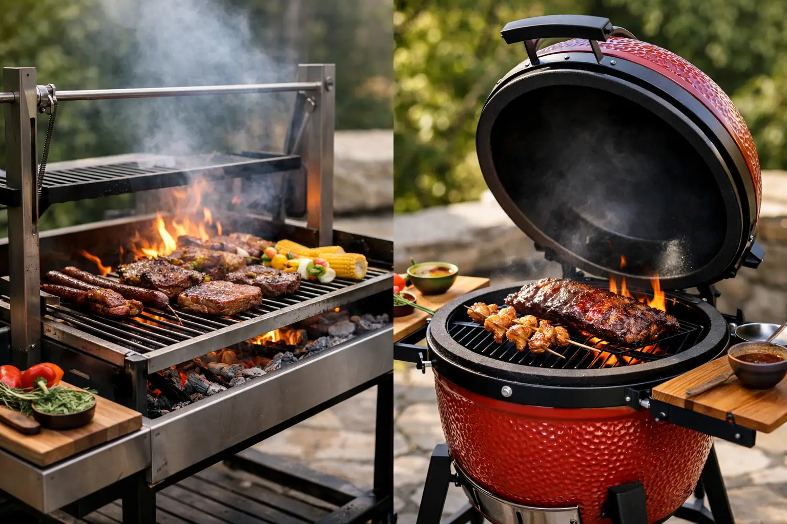 Parrilla Grill vs Kamado - Which Suits Your Fire?