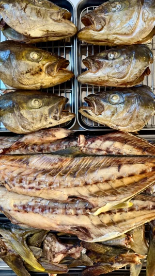 🔥🐟 NOTHING WASTED🐟🔥

There’s a lot more to a fish than the perfect fillets.

After breaking down these kingfish, we hung the frames over the fire and slowly smoked them with paperbark, partly because there’s still plenty of beautiful meat hiding around those bones, neck, head and cheeks, but more importantly, because I wanted to show my son that using everything is the way to go. 

Take what you need. 
Make something with the rest. 
Waste as little as possible.

Once smoked, we picked every bit of flesh from the frames and turn it into a smoked kingfish dip.

But we’re not finished there.

The bones and everything remaining went into a pot to make a rich fish stock, which we’ll save for our next woodfire paella. 🔥🥘

One fish. Multiple meals.

And hopefully a lesson that sticks with him long after the fire goes out.

🔥 Respect the produce. Use everything. Cook with fire.

#SmokinGauchos